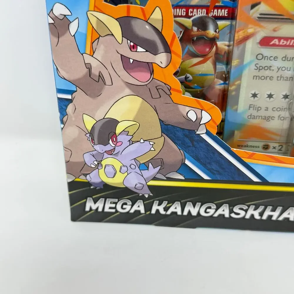 Pokémon TCG Mega Kangaskhan ex Box 4 Booster Packs Promo New Unopened 2025
